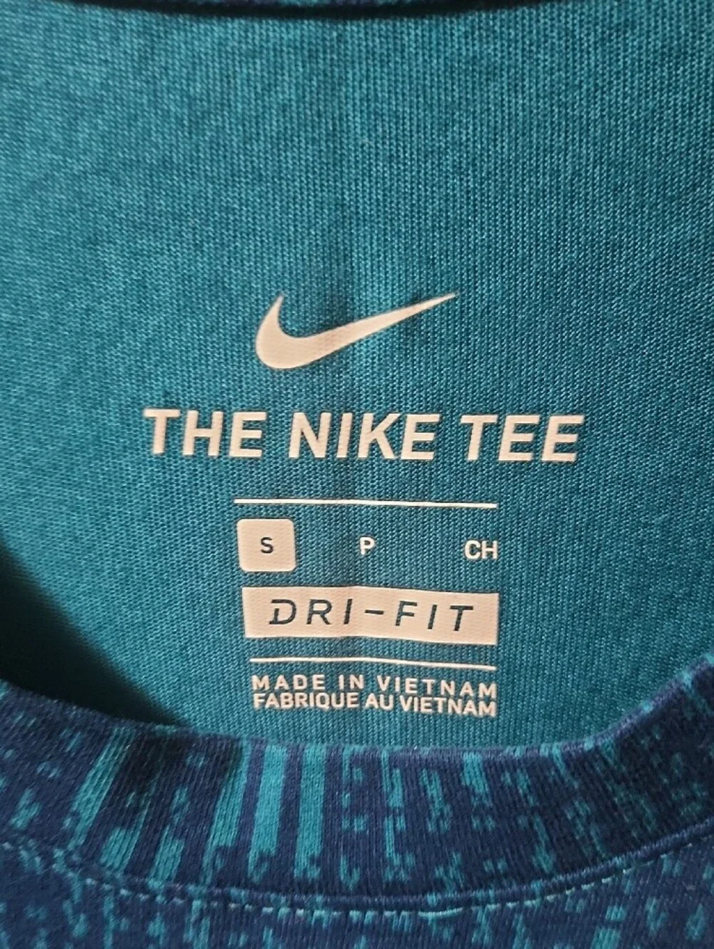 Nike Blue Graphic Short-Sleeve Training Tee